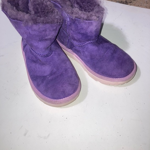 Toddler size 12 Purple Uggs Boots - Picture 5 of 5